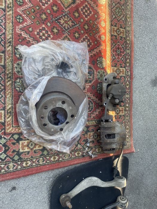 BMW e34 диски тормозные супорт