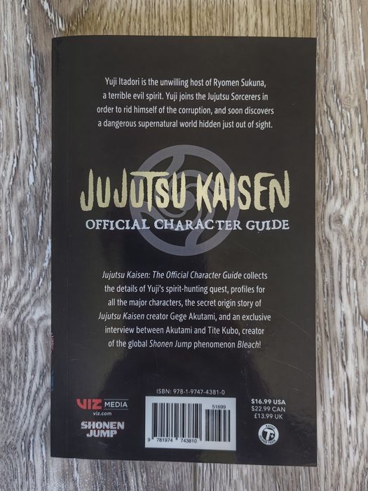 Jujutsu Kaisen "Official Character Guide" - eng