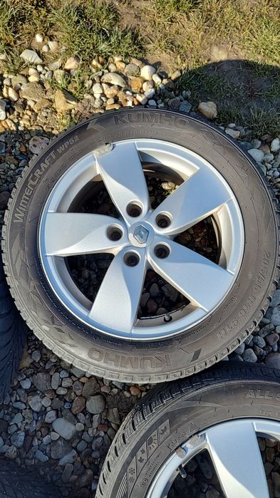 Jante Renault R16 5x114.3+Anvelope Allseason/Iarna 205/55/16 Megane