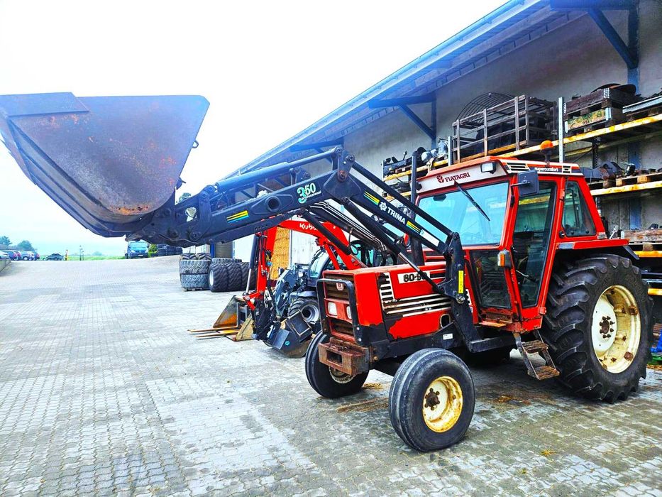 Tractor Fiat 80 90 Incarcator cupa Fiat 640 Fiat 70 90 Case New John