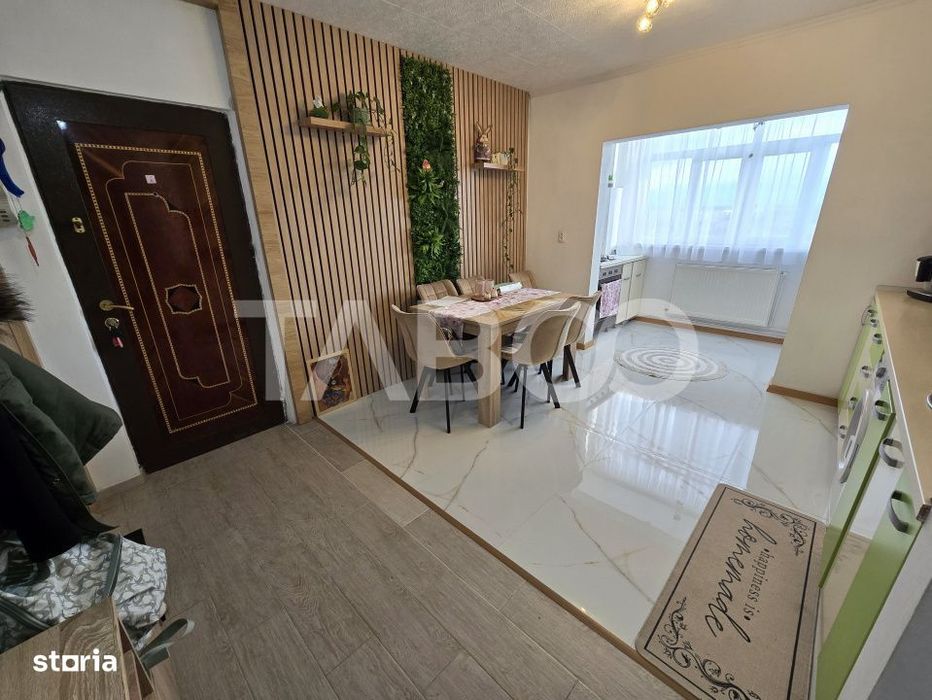 Apartament decomandat de vanzare mobilat pivnita Vasile Aaron Sibiu
