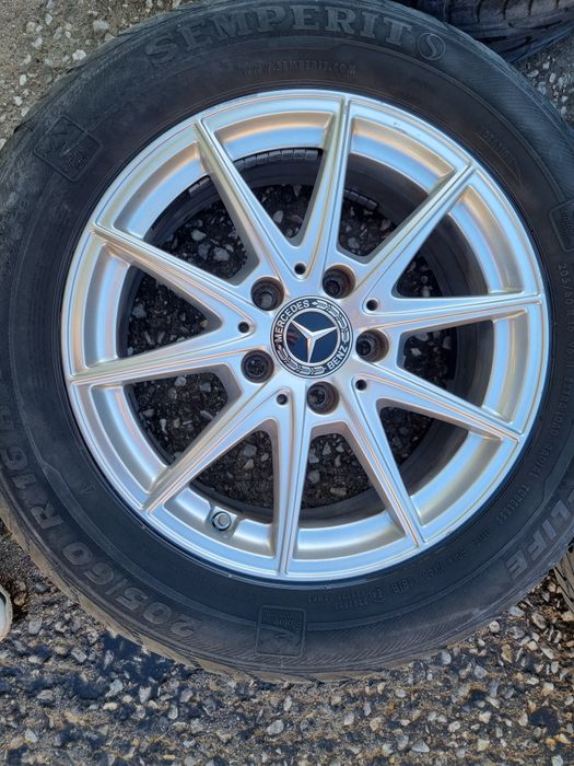 4бр алуминиеви джанти за Мерцедес А класа/ 2019г/ 6.5ж Х16/ ет 44/