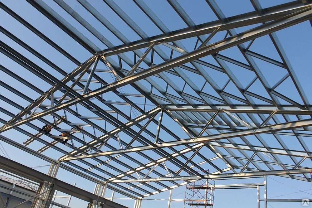 Ферма металлоконструкця сварка, сэндвич панели