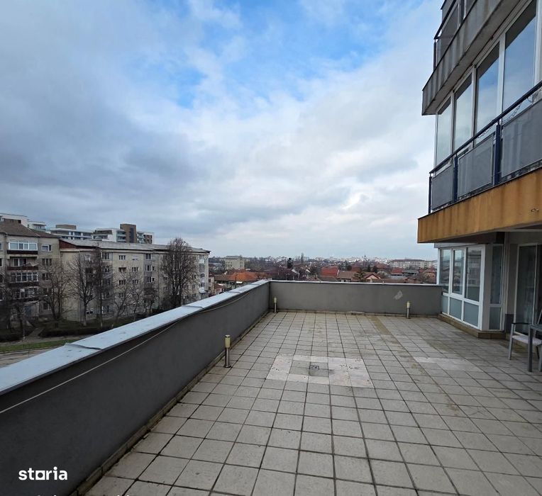 3 Cam.et.3,  2 dormitoare, 2 bai,mobilat,utilat, terasa 59mp, Nufarul