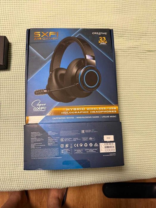Слушалки игрови Creative SXFI AIRGAMER