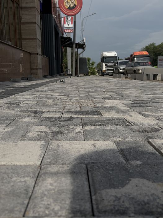 Тротуарная плитка брусчатка Алматы