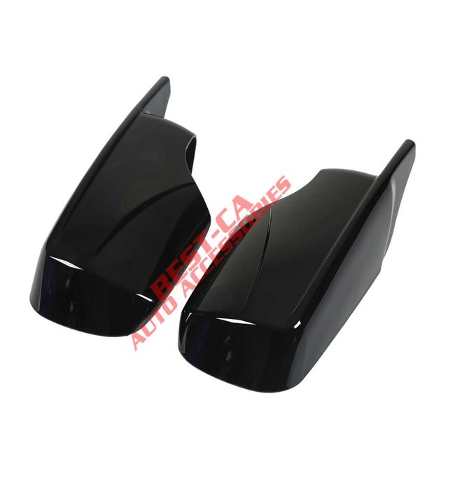 Capace oglinzi Batman M Style negru lucios ornamente pentru BMW E46