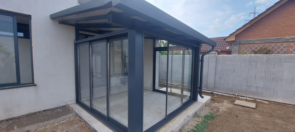 Montaj și execuție terase balcoane acoperiș cu sticla