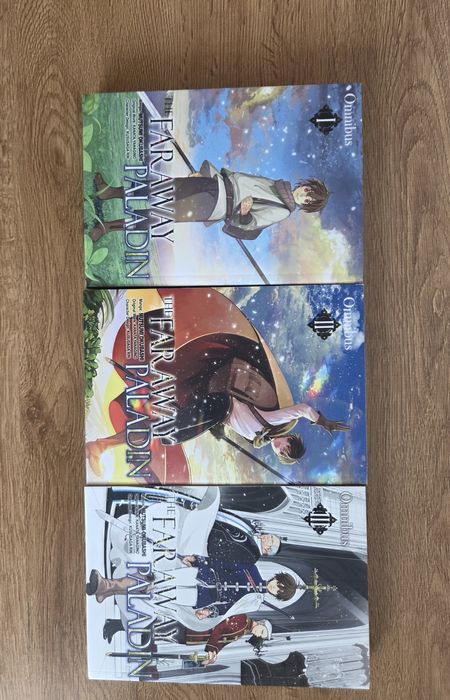 The Faraway Paladin manga vol 1-3