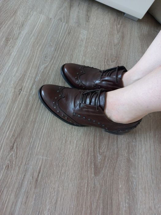 Pantofi piele naturala