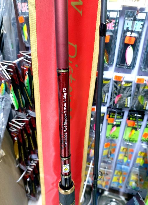 Спининг Въдица HEARTY RISE RED SHADOW SPINNING 2.95m 8-38g/1.98g 1-8g