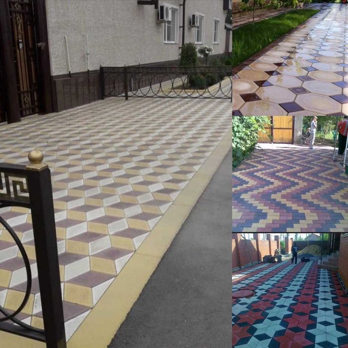 Тротуарная плитка, брусчатка. Неолит.