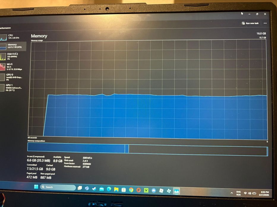 Vand laptop asus tuf urgent !!