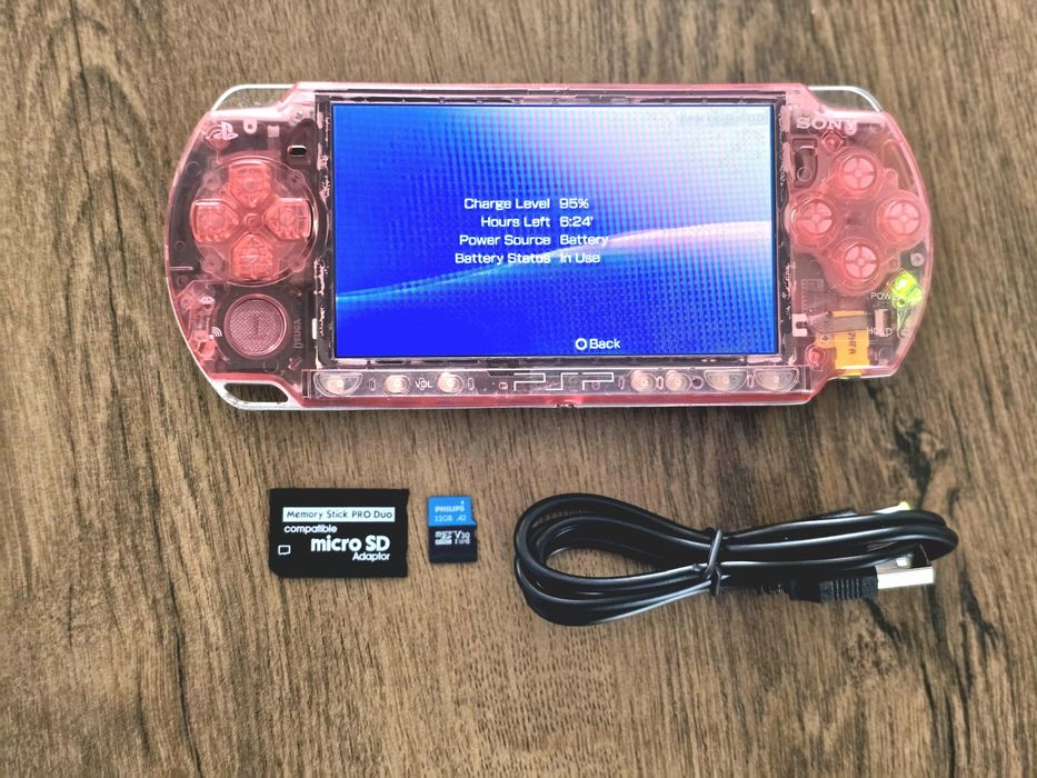 PSP seria 2000 modat, card 32gb