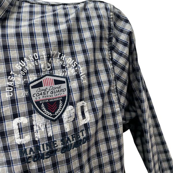 Мъжка карирана риза CAMP DAVID | XL