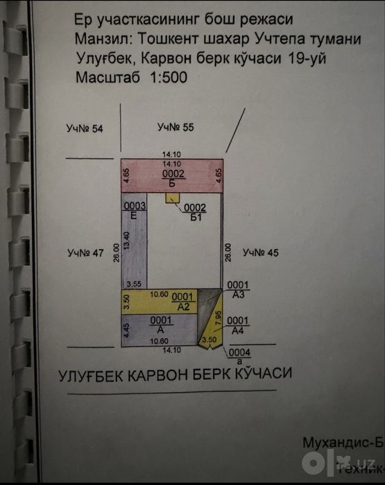 Archa kochada Uy sotiladi