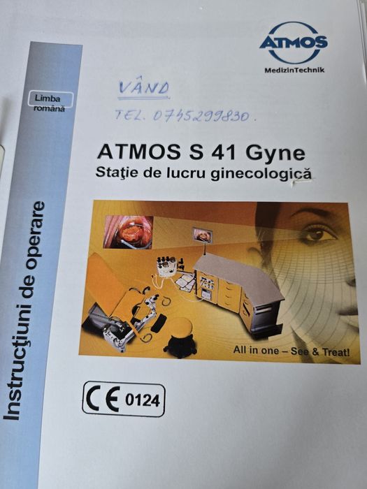 ATMOS S 41 GYNE - Statie de lucru gineocologica profesionala