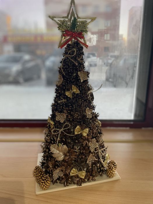 Елка ручная работа