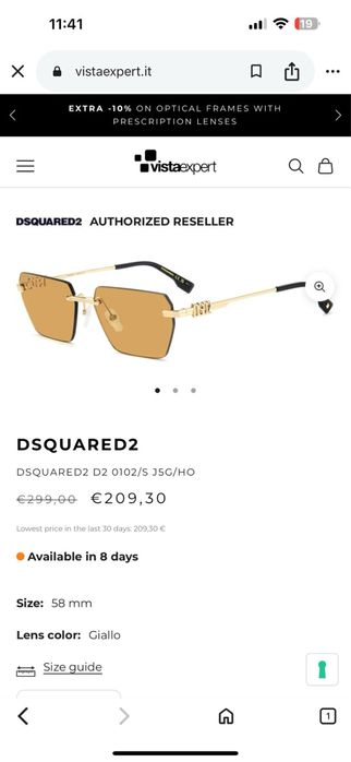 Слънчеви очила DSQUARED2