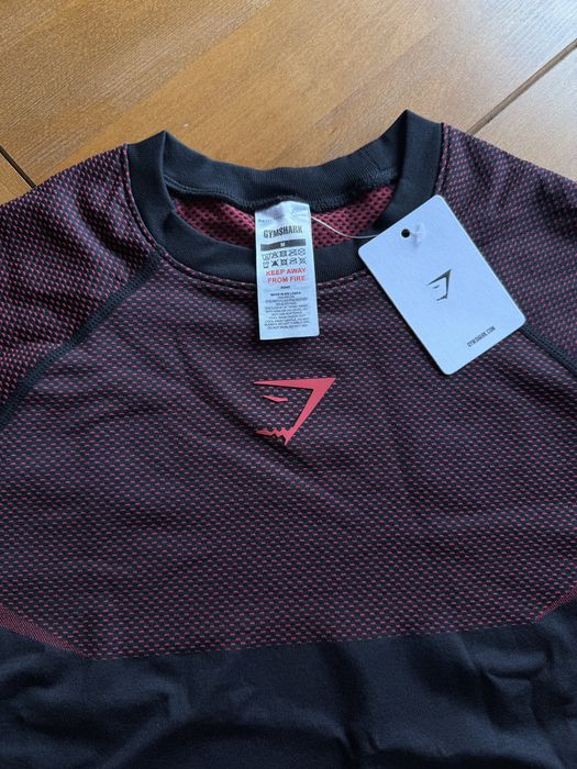 Tricou Gymshark Onyx V5 Rosu