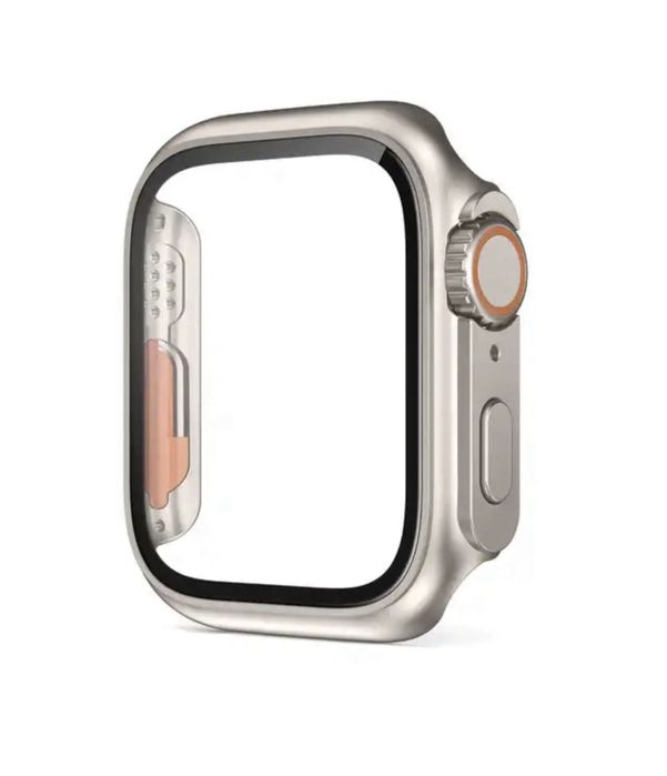 Bumper/protectie/husa Apple watch+bratara metalica elastica