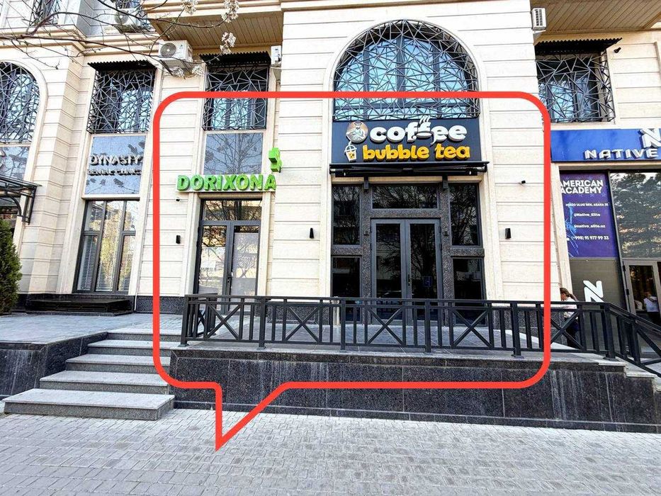 Сдаётся в аренду нежилое помещение в Мирзо-Улугбекском районе.
