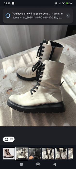 Cizme Ecco nouvelle piele naturala 36