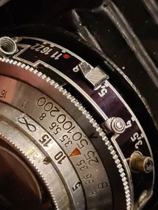 Стар немски фотоапарат с мех Foitzik Trier