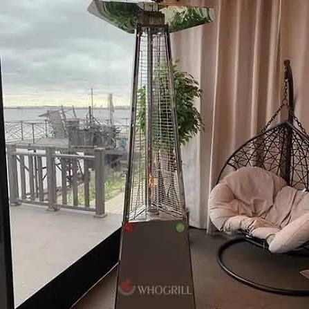 Аренда уличный газовый обогреватель прокат газовый уличный камин 24/7