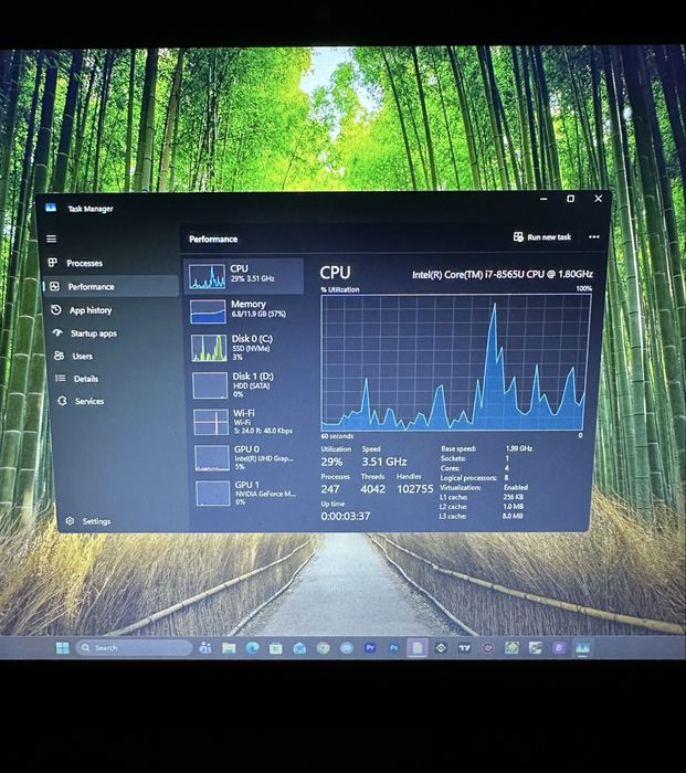 Lenovo V15-ILW I7-8565U 1.80GHz