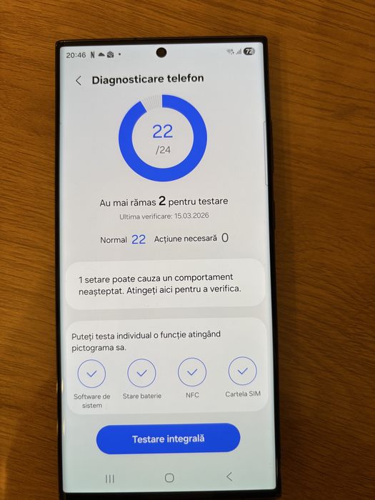 Samsung Galaxy S23 Ultra 256 GB stare impecabila - plus casti cadou