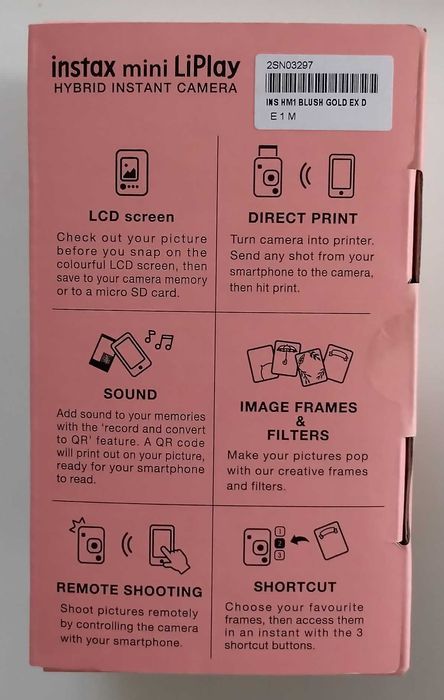 FujiFilm Instax mini LiPlay [sigilată]
