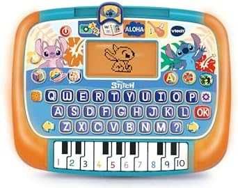 Нов VTech Stitch интерактивен таблет за учене игра 6+ активности деца