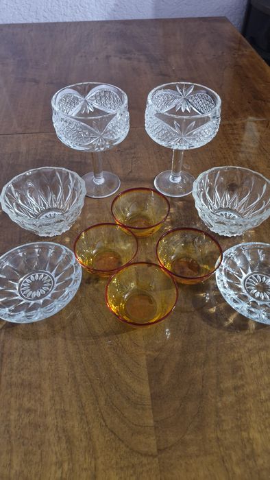 Для варенья хрустальные и стекляные  посуды