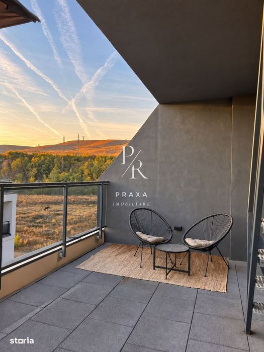 Penthouse, 3 cam decomandate,71.5 mp, 90 mp terasa MODERN,garaj, zona