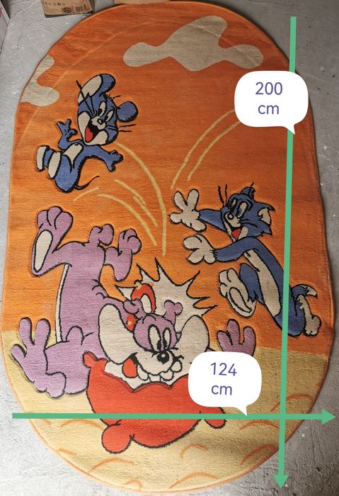 Covor dormitor (desene animate pentru camera copil)