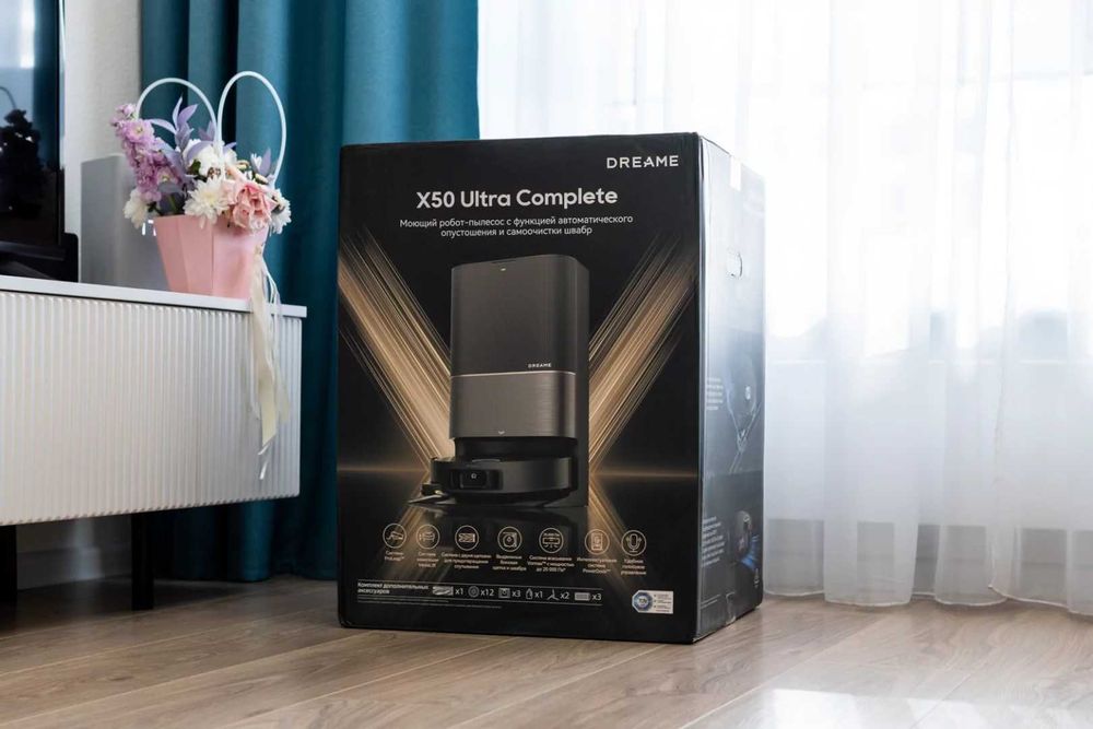 Робот-пылесос Dreame X50 Ultra Complete Невероятное Качество!!