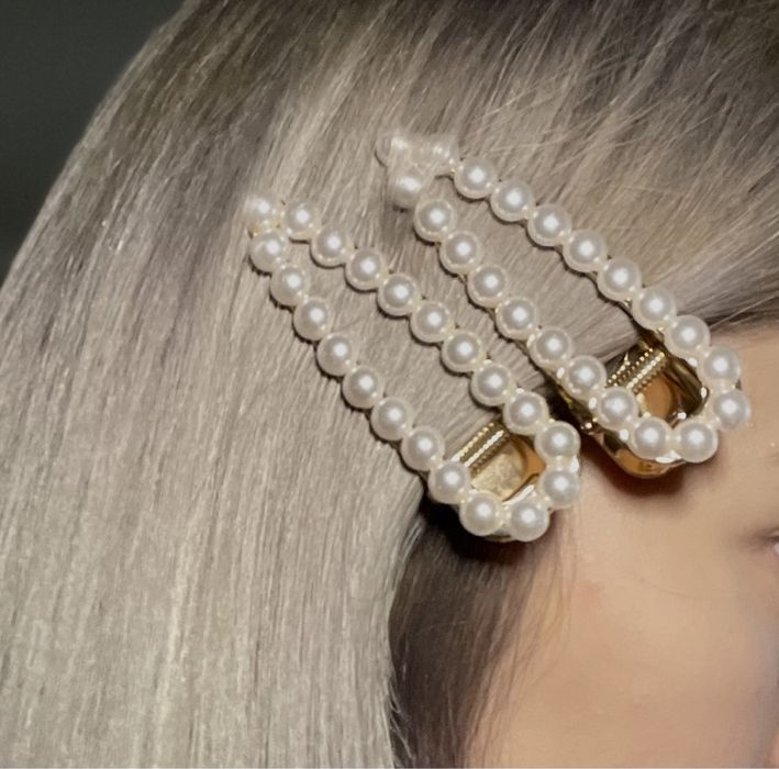 Заколки с жемчугом