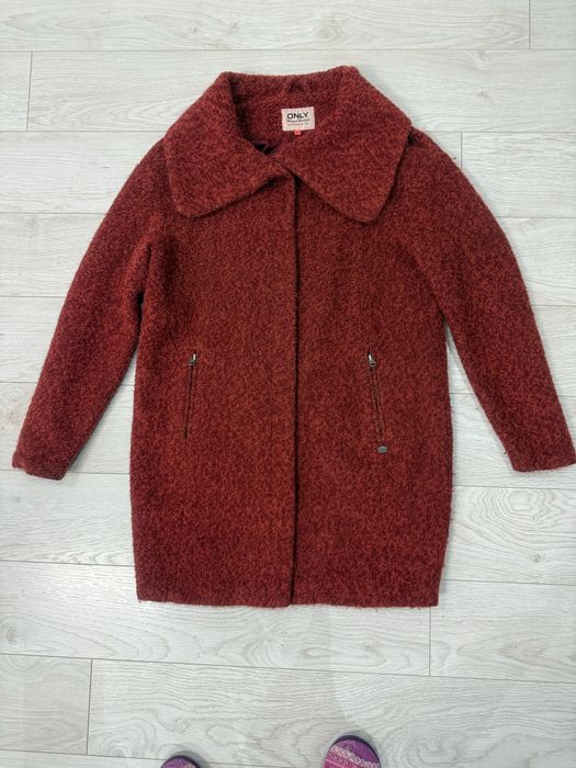 Уникално палто от букле с вълна