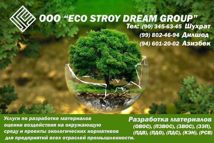 ЗВОС, ЗЭП, ПДО, ПДВ. Разработка нормативных документов по Экологии
