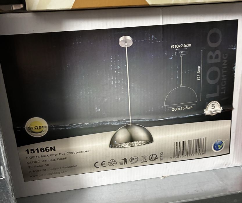 Lampa Globo Okko 30x121,5cm (15166N)