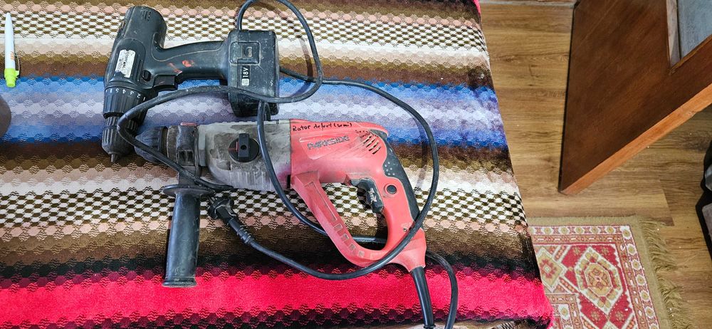 Masina de Gaurit Parkside si Autofiletanta Techinc ambele DEFECTE !