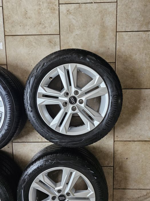 Jante originale Audi R17 + Anvelope 215 55 17