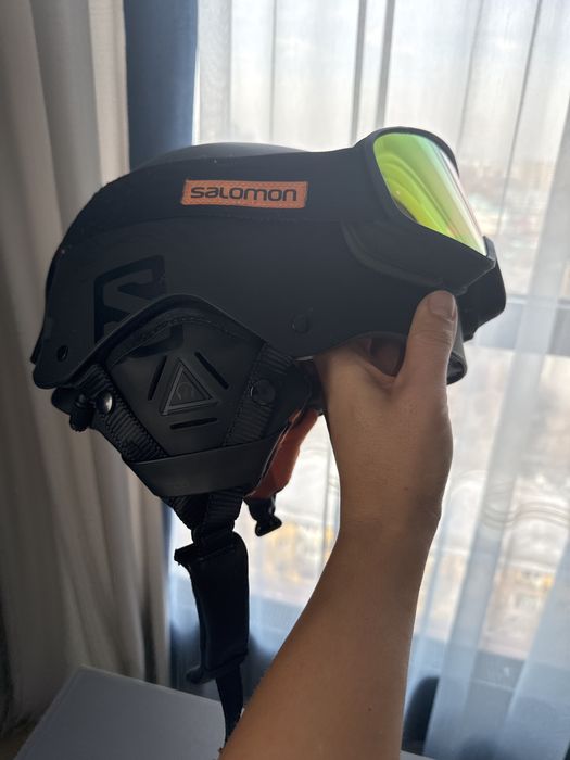 Продам шлем с очками Salomon