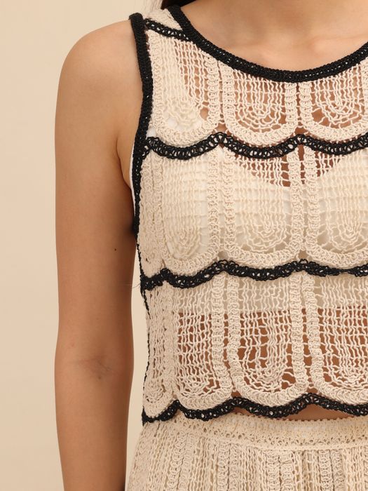 Вязанный костюм  just