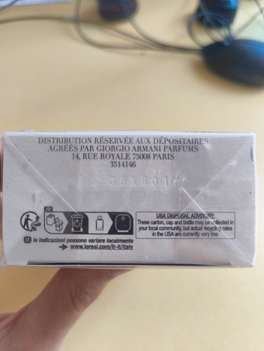 Eau De Parfum Acqua Di Gio 100 ml