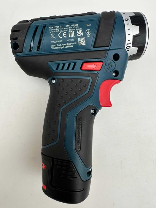 Bosch GSR 12-15 FC - Акумулаторен винтоверт 2x12V 2.0Ah неразличим от нов!