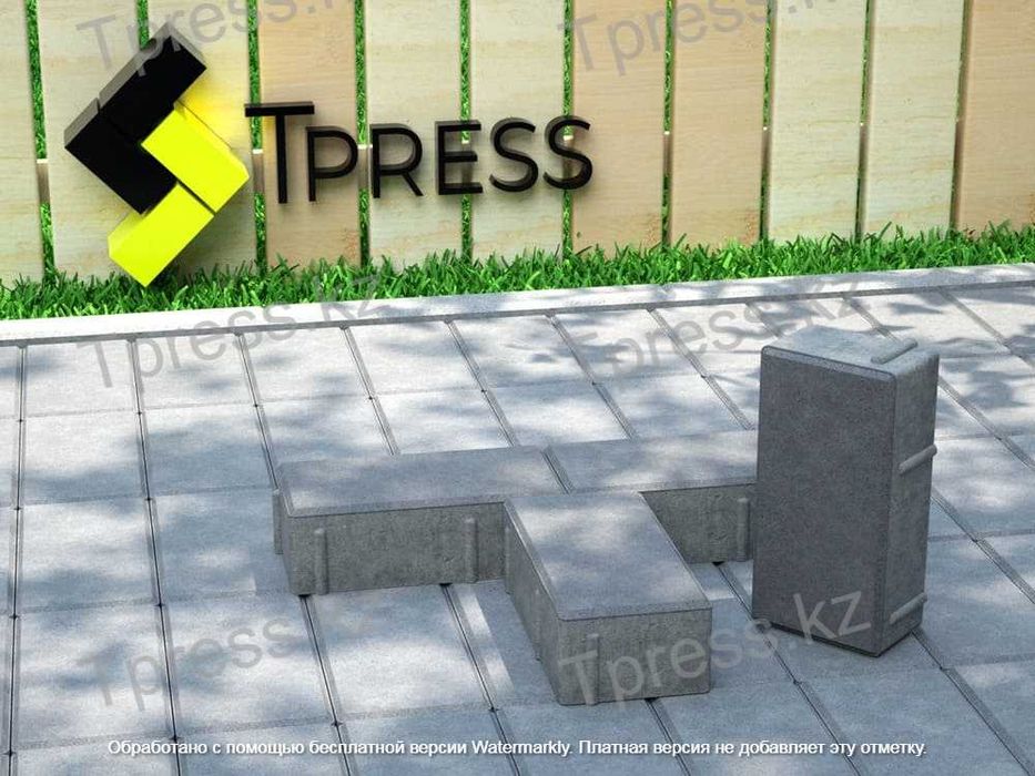 Прямоугольная брусчатка