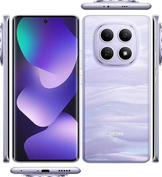 !НОВИ! НЕРАЗОПАКОВАНИ! Xiaomi Redmi Note 15, 5G 8/256GB, Black, Blue, Purple с 24 месеца гарация. Отключени!