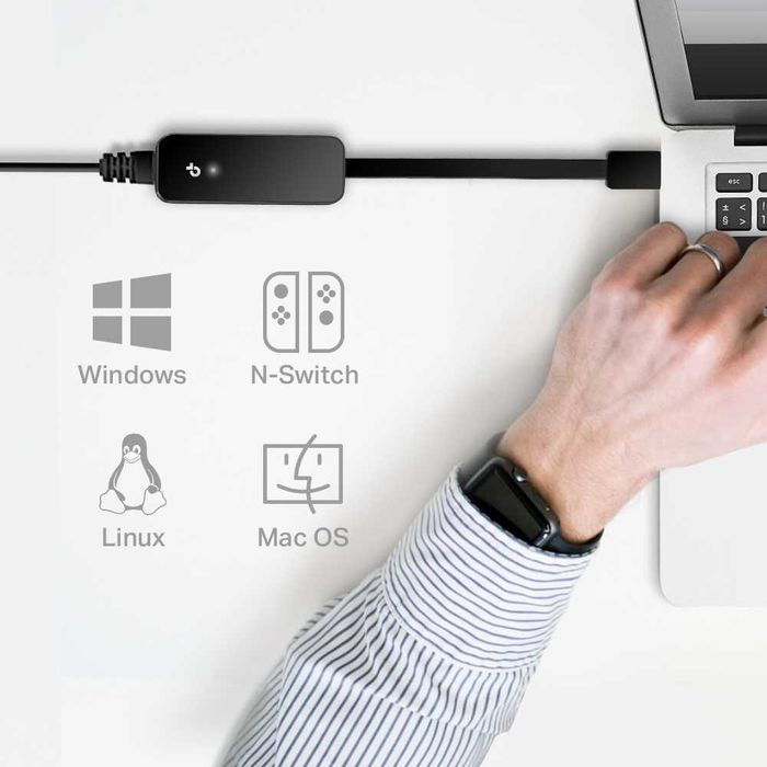 NET TP-Link UE306 Сетевой адаптер USB 3.0/Gigabit Ethernet+/